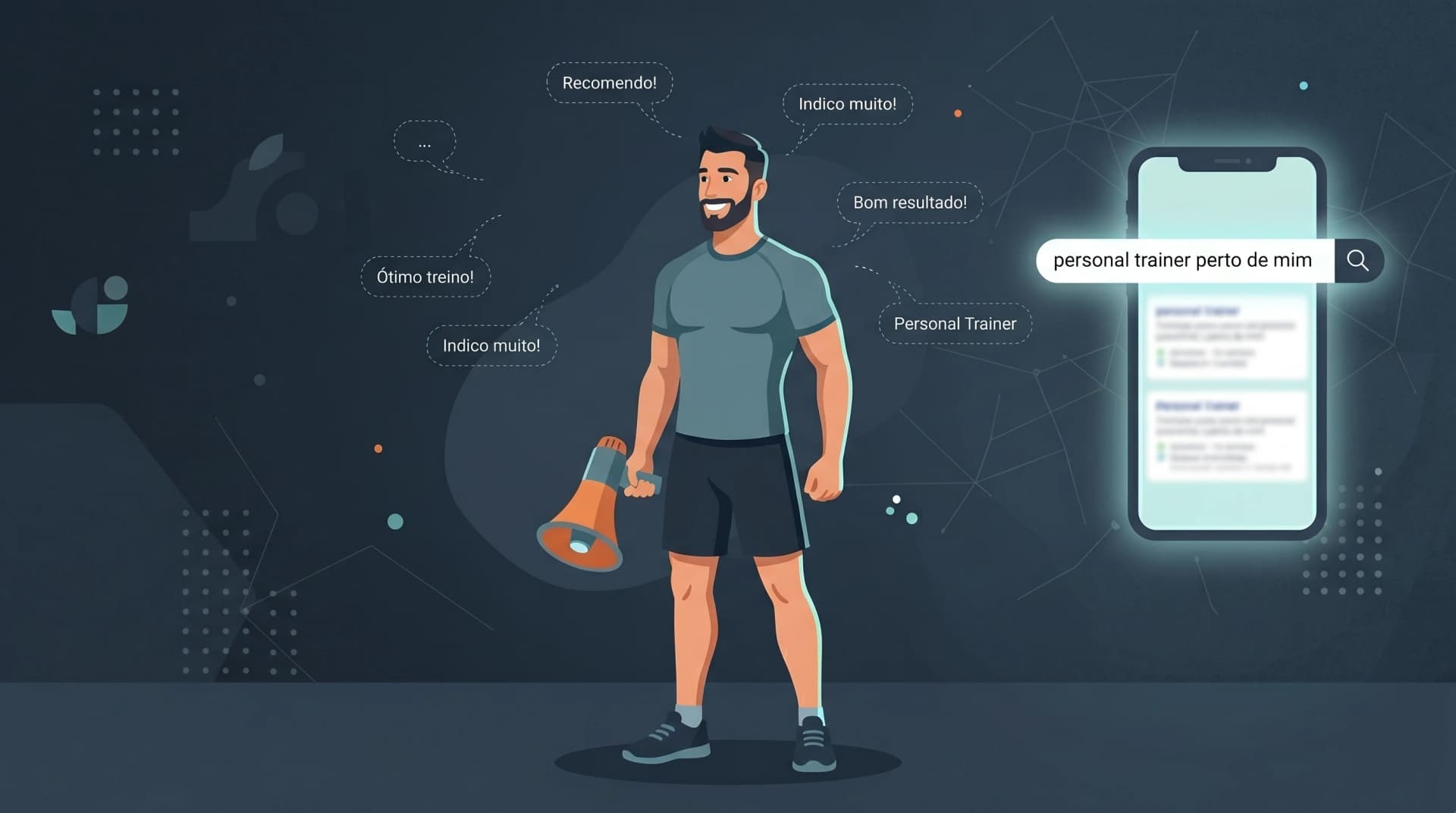 Refém do Boca a Boca: O Personal Trainer Que Só Consegue Alunos Quando Alguém Lembra Dele